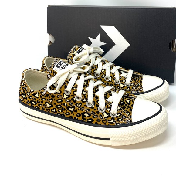 Converse Shoes Womens Size Skate Chuck Taylor AS Low Suede Gold Sneakers 166436C - Picture 6 of 11